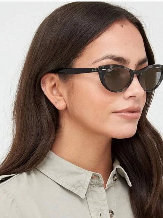 Ray-Ban Nina Sunglasses - Lavender Crystal (RARE) main image 9